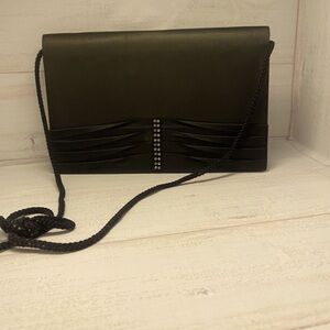La Regal black formal evening bag MCM